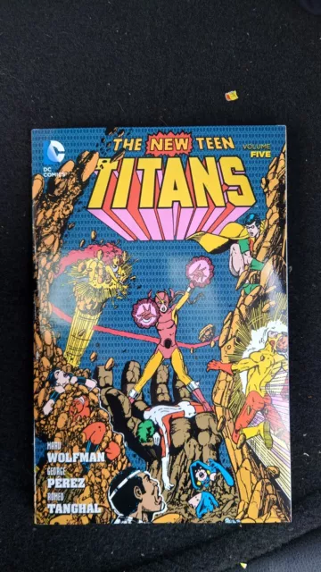 New Teen Titans Vol 5 by Marv Wolfman (2016, Trade Paperback) tpb