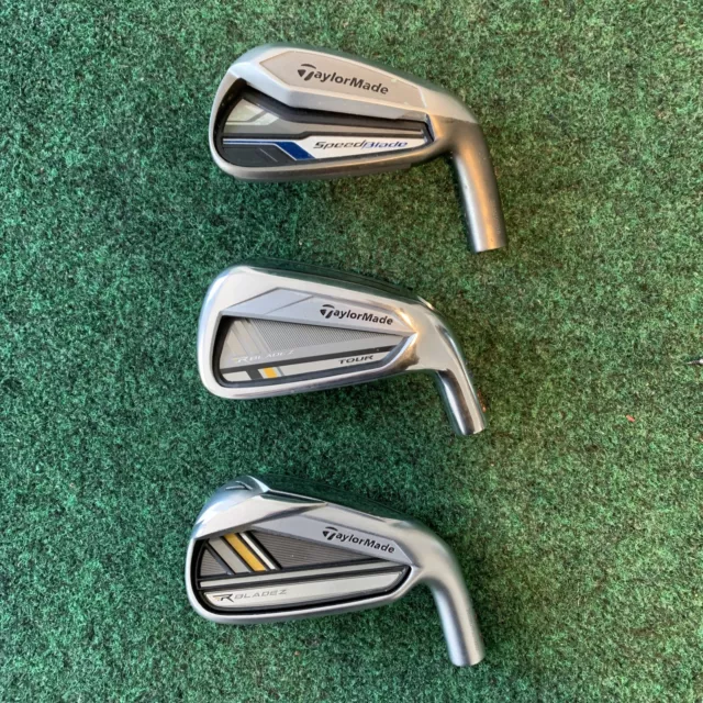 3X TaylorMade ~ 7 Iron RH Fitting/Demo ~ RBLADEZ TOUR SPEED BLADE HEADS ONLY