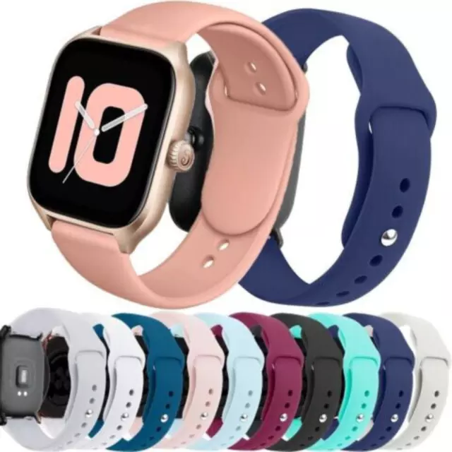 For Apple Watch Silicone Band Strap Series 1 2 3 4 5 6 7 8 SE 38 40 41 42 44 45