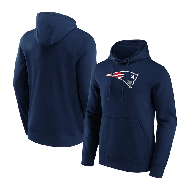 New England Patriots Hoodie (Size S) Men's NFL Primary Logo Hoodie - New