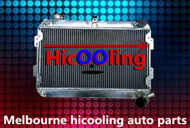QLD ALUMINUM RADIATOR for Mazda RX7 Series 1 2 3 S1 S2 S3 SA/FB 1979 ...