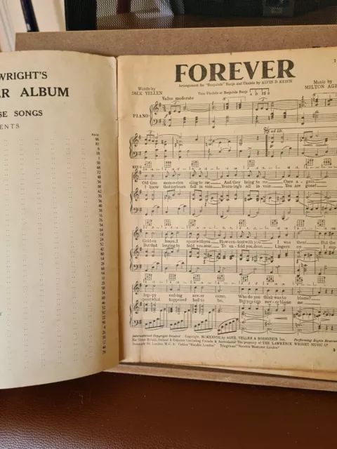 Sheet Music, Lawrence Wrights 2nd Monster Album 2