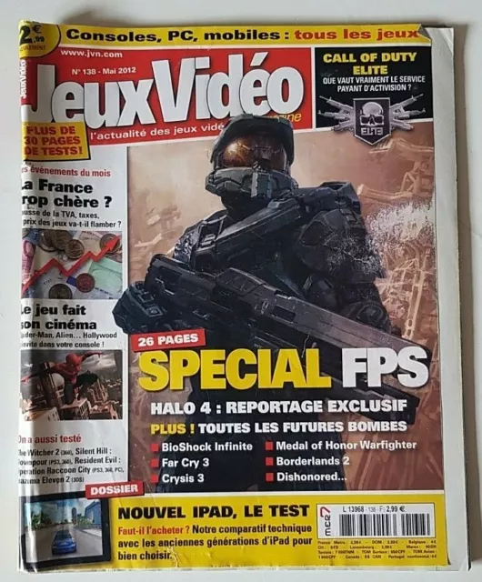Magazine - Jeux Vidéo Magazine.Com N°138 Mai 2012 - Special FPS