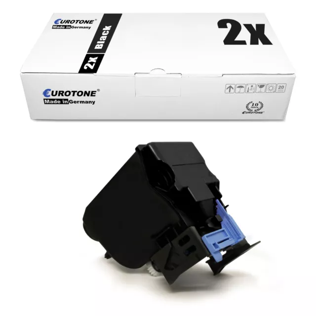 2x Cartouche D'Encre pour Konica Minolta Bizhub C 25 Comme A0X5153 Noir