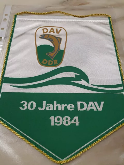 30 Jahre DAV DDR Wimpel - guter Zustand