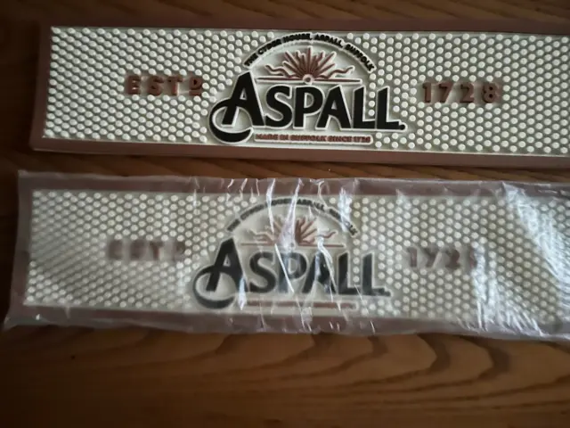 ASPALLS CIDER Rubber Bar Runners x TWO - NEW