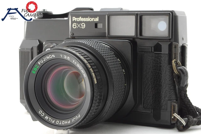 ◉Exc+5◉ Fujica Fuji Fujifilm Gw690 Pro Medium Format Camera 6X9 Ebc 90Mm F/3.5