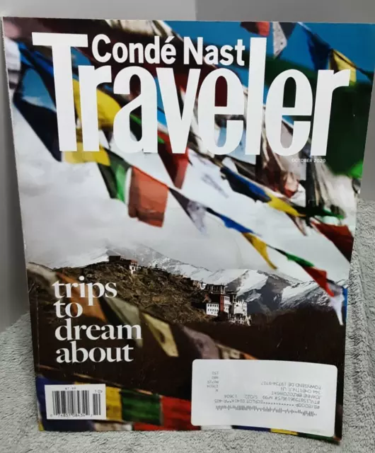 Conde Nast Traveler Magazine October 2020 Trips To Dream About