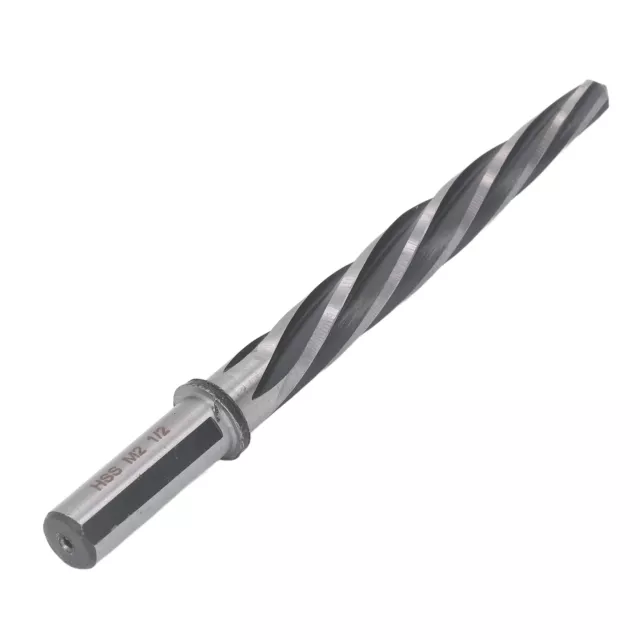 Construction Reamer 1/2in 5 Flute M2 HSS Spiral Reamer Bit With 1/2in Shank