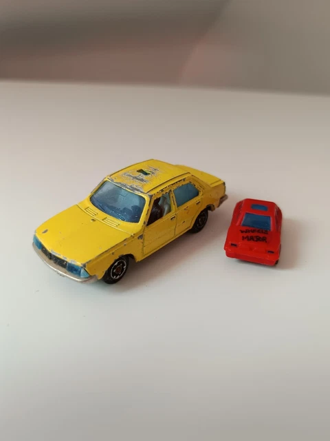 Majorette 266 F Renault R18 jaune Taxi 1/63