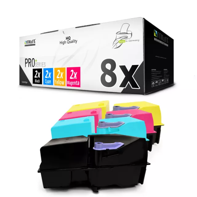 8x MWT Pro Toner per Kyocera FS-C-8100-DN