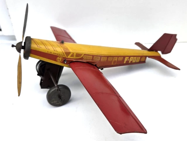 Ancien jouet Joustra : 2 avion Rallye - Collection
