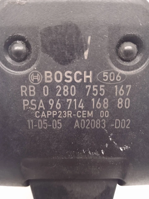 Pédale D'accélérateur Pour Citroën C3 Picasso 1.6 HDI 90CV - Référence 9681383980, Occasion