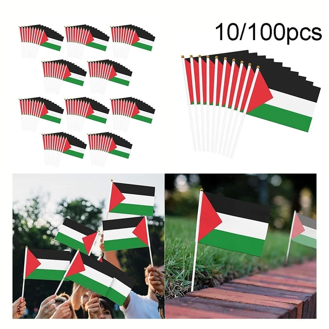 Drapeau Allemand Sur Le Poteau Sur Construire - Drapeau National De L