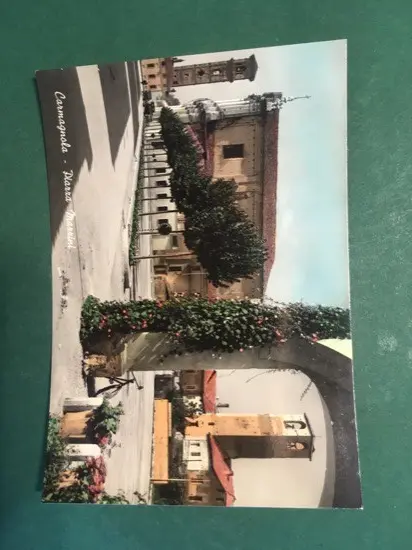 Cartolina Carmagnola - Piazza Mazzini - 1965 ca.