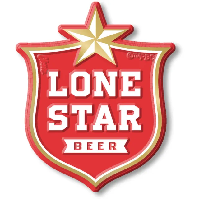 Lone Star Beer Logo Magnet by Classic Magnets
