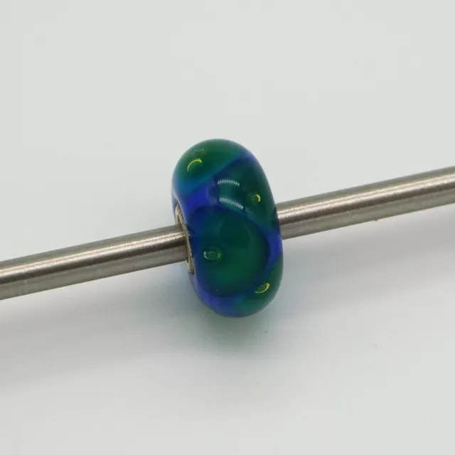 Original Trollbeads Glasbead Bläschen im Nebel TGLBE-10191