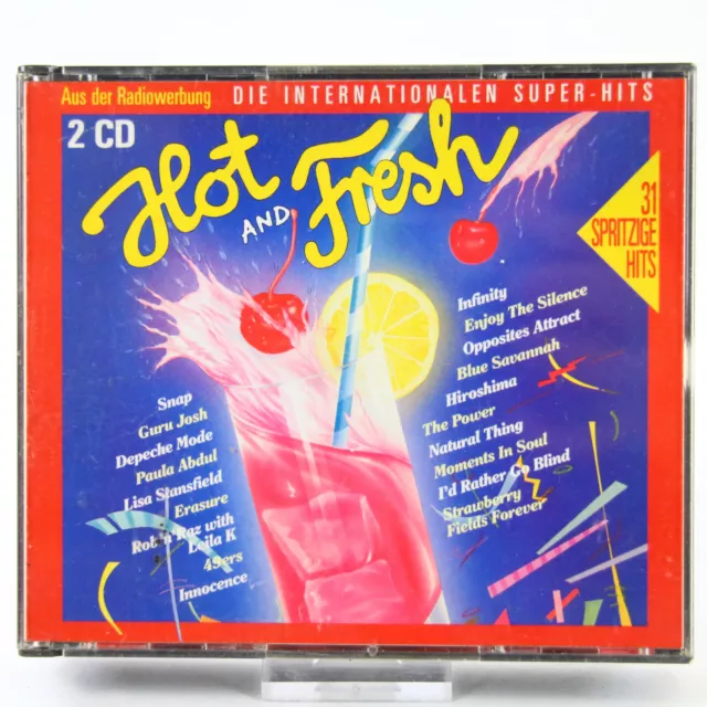 Music Musik Album CD Hot And Fresh - Die Internationalen Super-Hits Gut