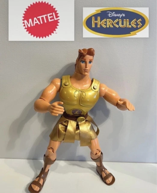 DISNEY / MATTEL Vintage Figurine: Golden Glow Hercules (Mattel 1996 ...