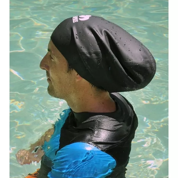 Dread Empire - Extra Large Swim Cap (Black) Dreadlocks Braids Weaves Extensions 2