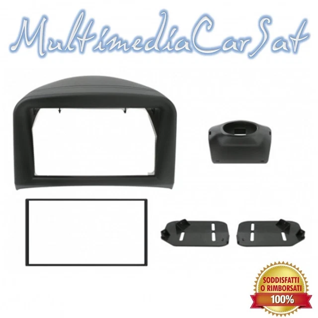 Sound Way Kit Montaggio Autoradio, Mascherina 1 DIN, Adattatore - 11