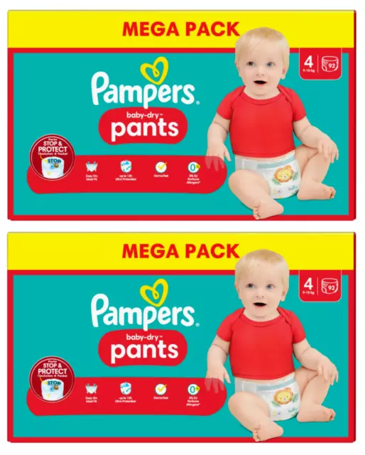 Pampers Baby Dry PANTS, taille 6, 80 couches