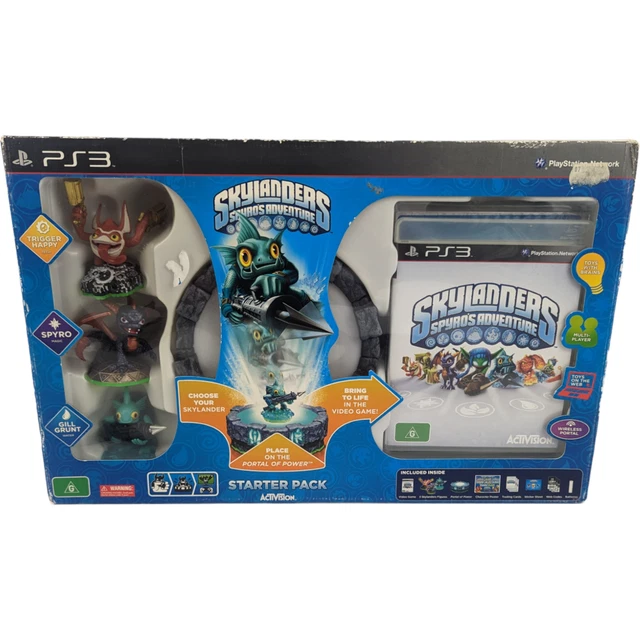 Skylanders Spyro's Adventure Starter Pack Family Kids Game PS3 Playstation 3