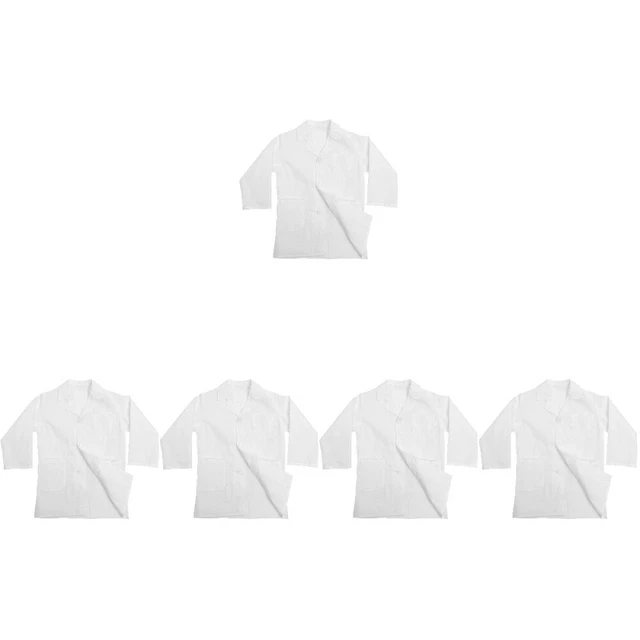 5x Practical Reusable Multi-use Toddler Costume Kids Scientist Costume for Party