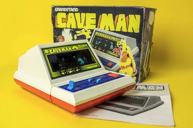 Tomy caveman clearance electronic game