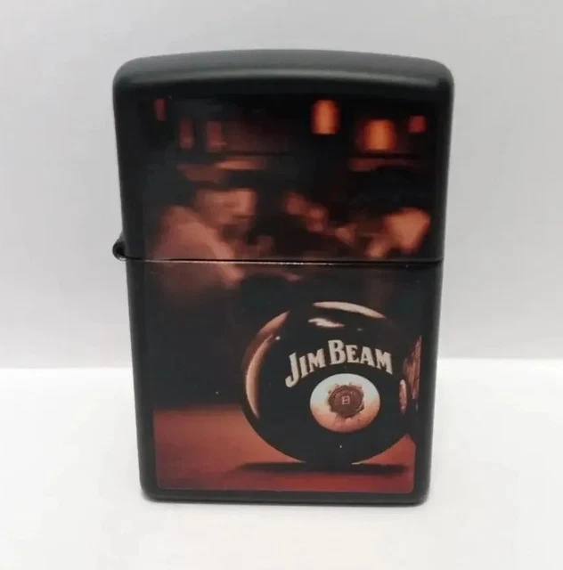 Zippo 2015 Jim Beam Black Matte Case No Insert No Box Read