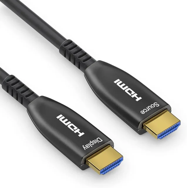 conecto Aktives 8K HDMI 2.1 AOC Extender Kabel Hybridkabel Glasfaser/Kupfer