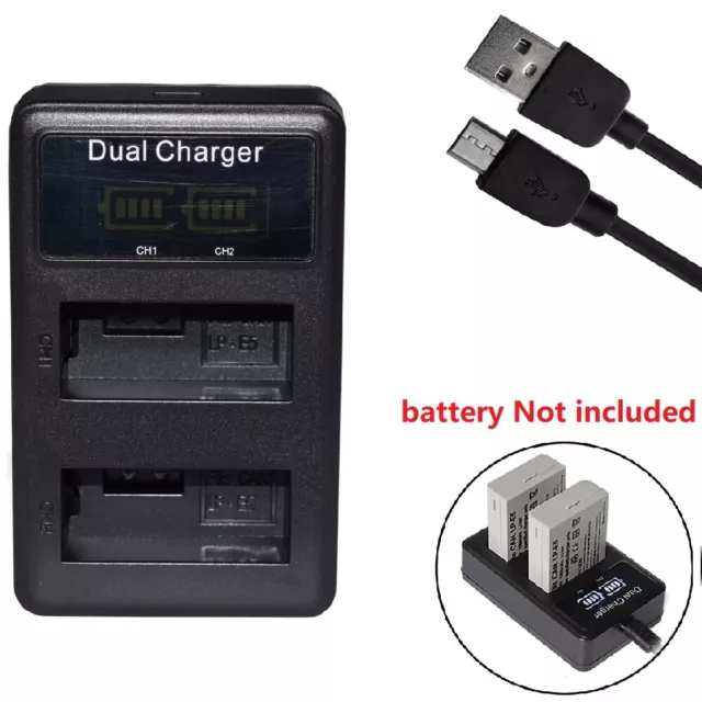 Battery Charger for Canon EOS 450D 1000D Rebel XS XSi T1i LP-E5 Rebel Xsi Camera