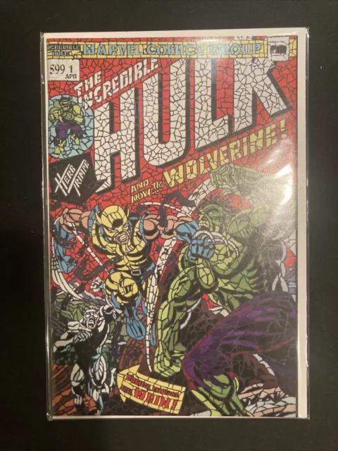 Hunt For Wolverine 1 Shattered Variant NM Incredible Hulk 181‼️