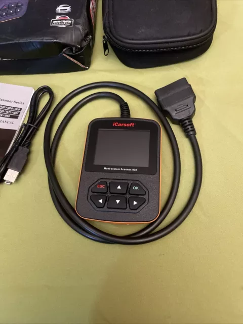 iCARSOFT i930 DIAGNOSESCAN FEHLERCODELESER WERKZEUG AUTO JAGUAR LAND RANGE ROVER