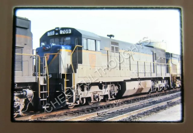 Original '69 Ektachrome Slide DH Delaware Hudson 709 U30C  Huntington     31A16