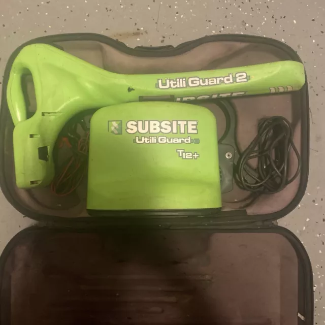 Subsite Utiliguard 2 UTG T12+Transmitter Cable & Pipe Underground Locator