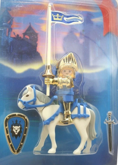  PLAYMOBIL 4430 GOLDENER Ritter mit Pferd, 30 Jahre Jubiläumsfigur 