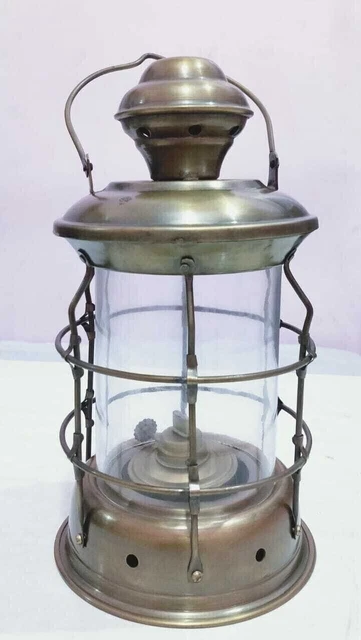 Antike Anker Schiffslaterne Nautische Maritime Boot Öllampe Licht Vintage Lampe