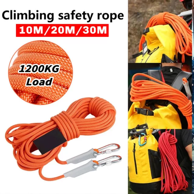 Safety Nylon Kernmantle Rope, High Strength Cord Nylon Climbing Rope ...