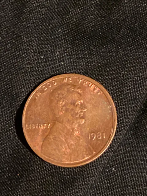 1981 no mint broadstruck penny