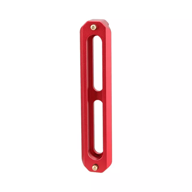 CAMVATE Aluminium NATO Rail 100mm QR Bar With Anti-fall Spring Pins For Cage Rig