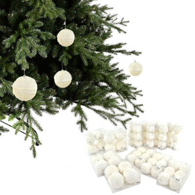 Colore Ambra Urban Design Filo di Perle per Albero di Natale 10 Metri 