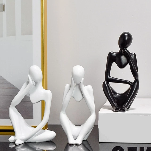 Mini artisanat en résine exquis pour la décoration intérieure style nordique