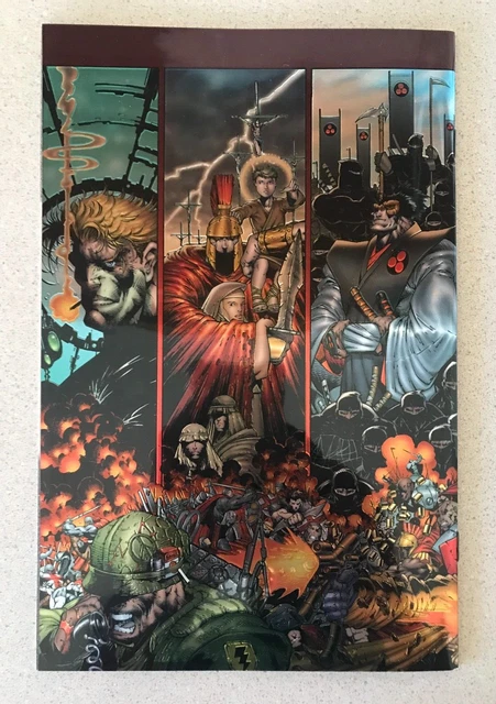 Sharp 1995 Image Prophet Comic Book #1 Vol 2 Stephen Platt Chromium Foil Cover 2