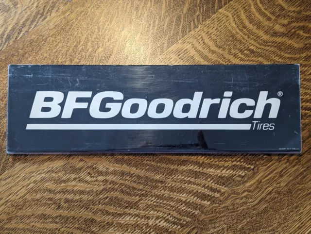 Vintage Old B.F. GOODRICH TIRES Plastic Advertising Sign Display