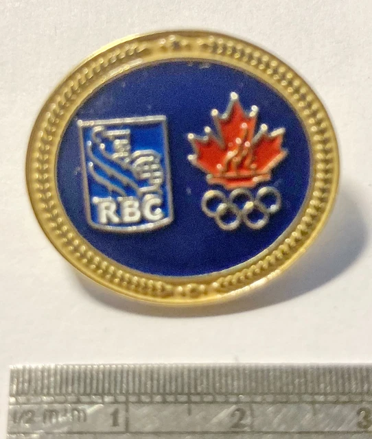 VINTAGE RBC ROYAL Bank Junior Olympics Canada Patch $4.99