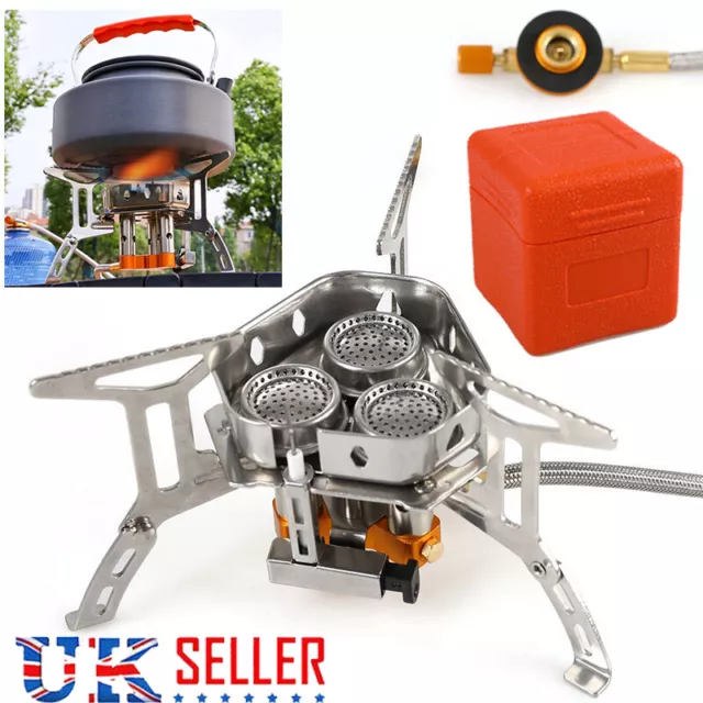Portable Compact Gas-Burner Fishing Outdoor Cooking Camping Picnic Cook Stove