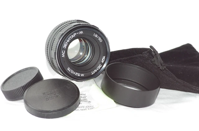 Objectif Pentacon 50mm F/1.8 M42 – Meyer Optik Oreston – Vintage Allemagne