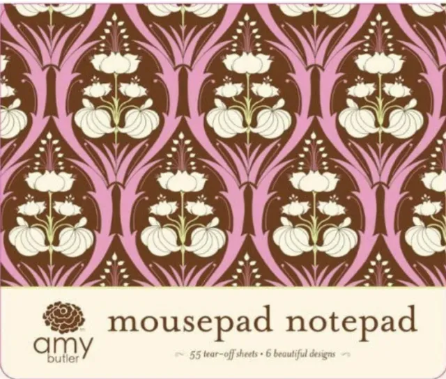 Amy Butler Mousepad Notepad Floral Patterns 6 Different Designs Tear-Off Sheets