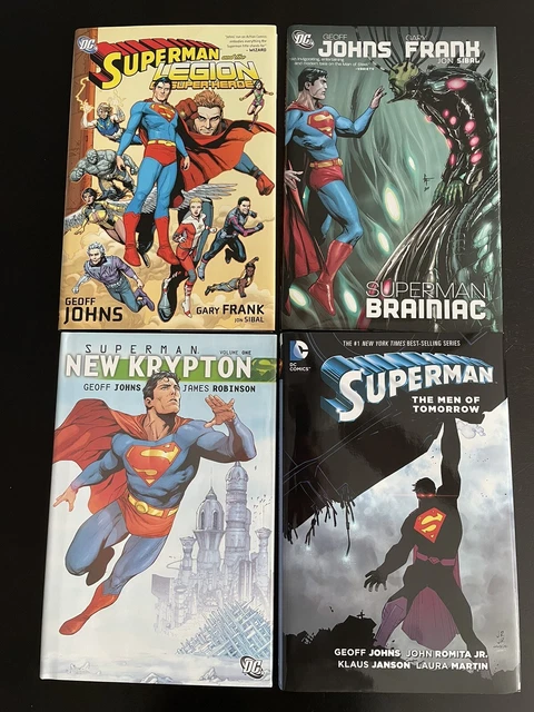 Superman by Geoff Johns HC Lot